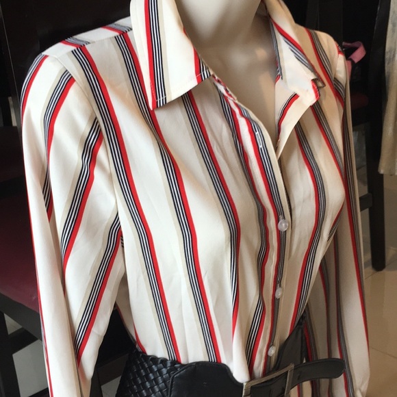 SEXY SHIRT DRESS! Brand new w/ tag and belt - Picture 5 of 8